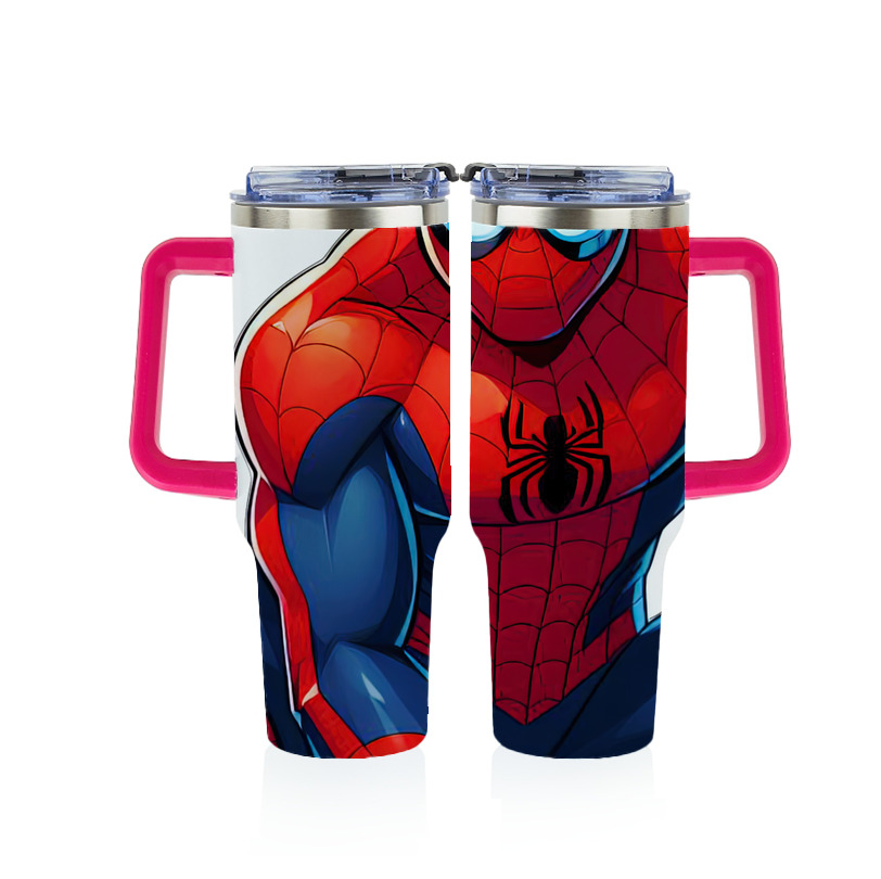 （画像用） Spider Man スパイダーマン 1200ｍLフルプリント車用タンブラー